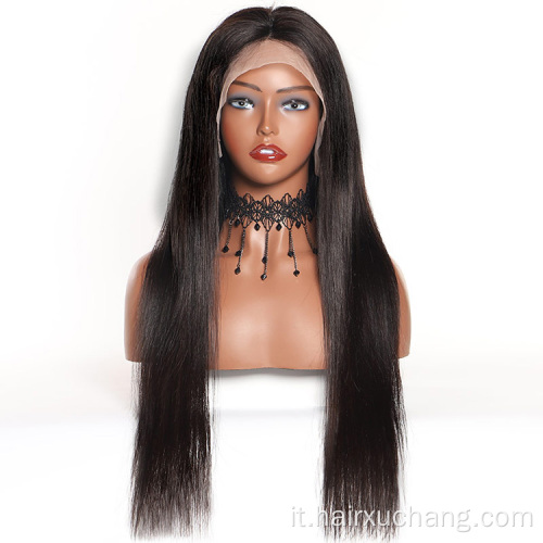 parrucca ricci piega all'ingrosso parrucche per capelli umani per donne nere fornitore 180% densità onda corpo con le parrucche anteriori in pizzo umano davanti